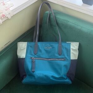 Kate Spade Blue and Navy Women's Bag, Nylon